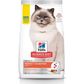 Hill's Science Diet Adult 7  Perfect Digestion Chicken Barley & Whole Oats Cat Food 3.5lb