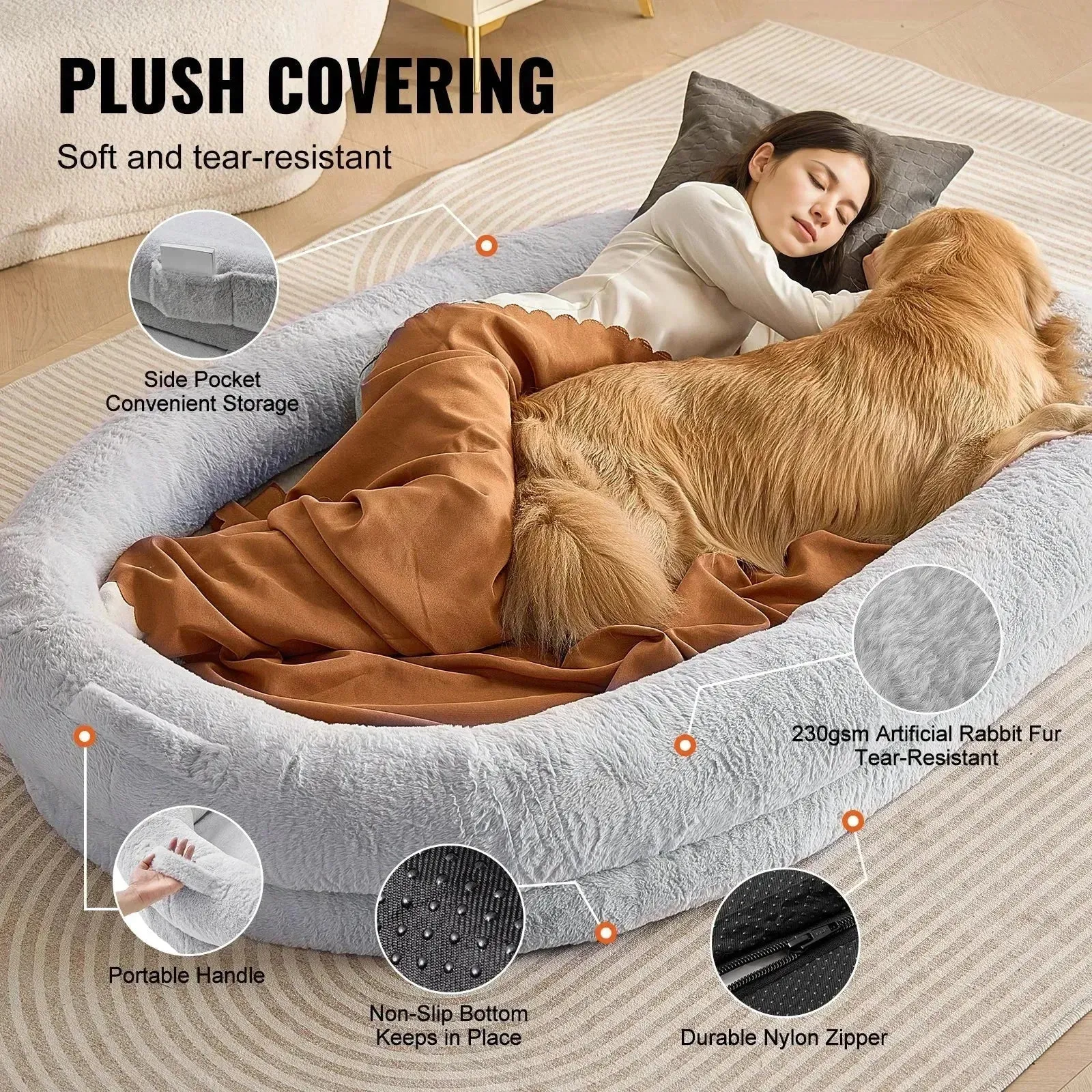 Human Dog Bed – Ultimate Relaxation Haven for You and Your Pet