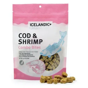 Icelandic  Cod & Shrimp Combo Bites Fish Dog Treats