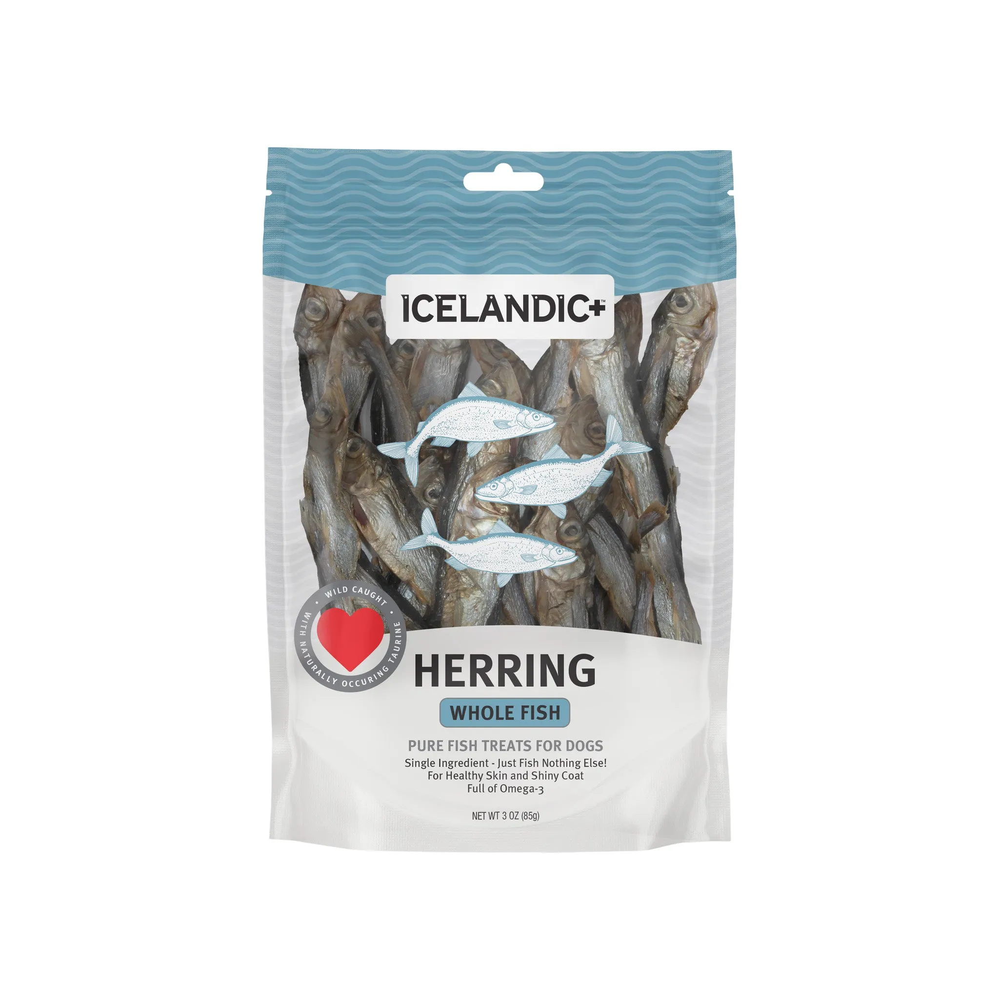 Icelandic  Herring Whole Fish Dog Treats