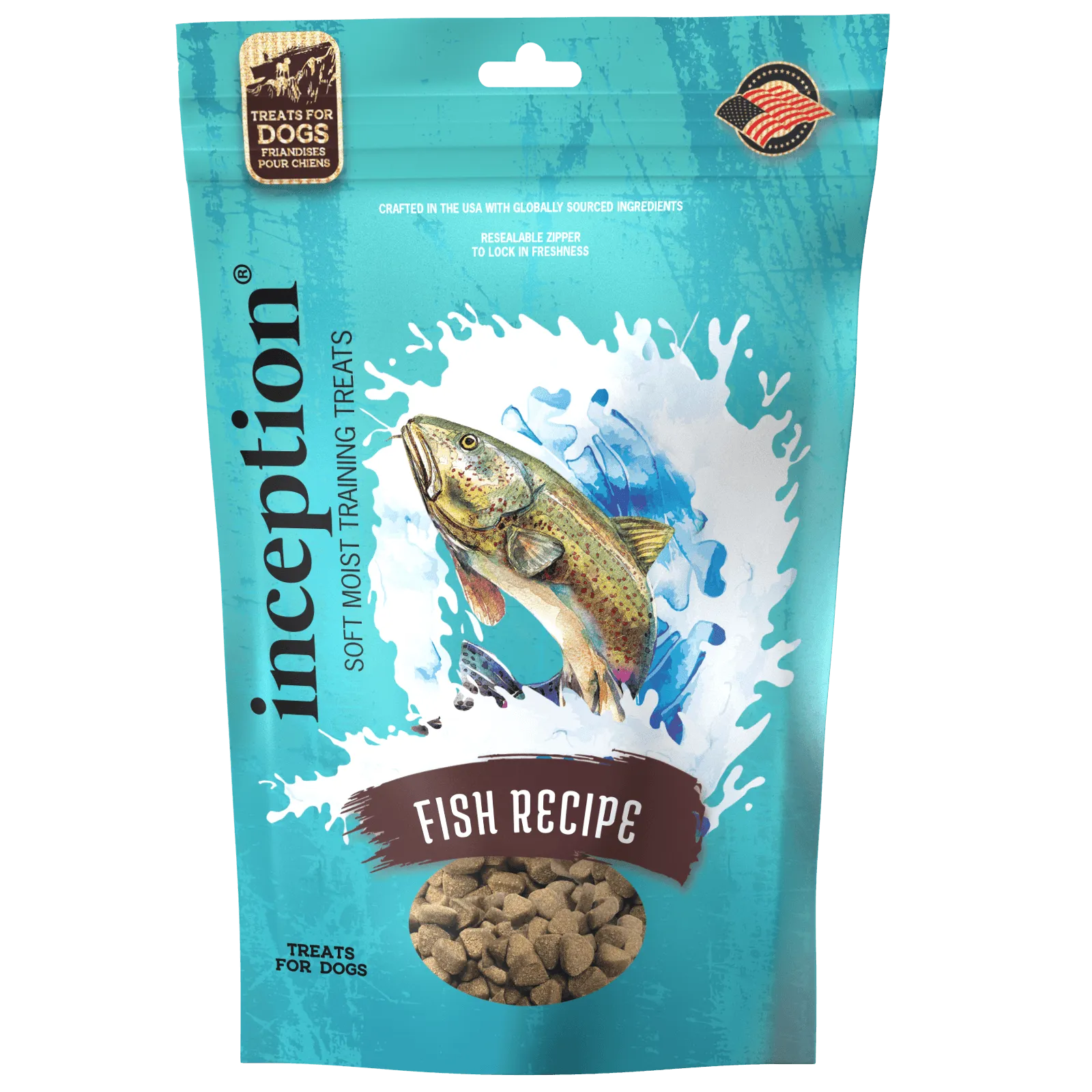 Inception Fish Recipe Soft Moist Training Treat