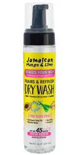 Jamaican Mango & Lime Braids Your Way Foam Dry Wash