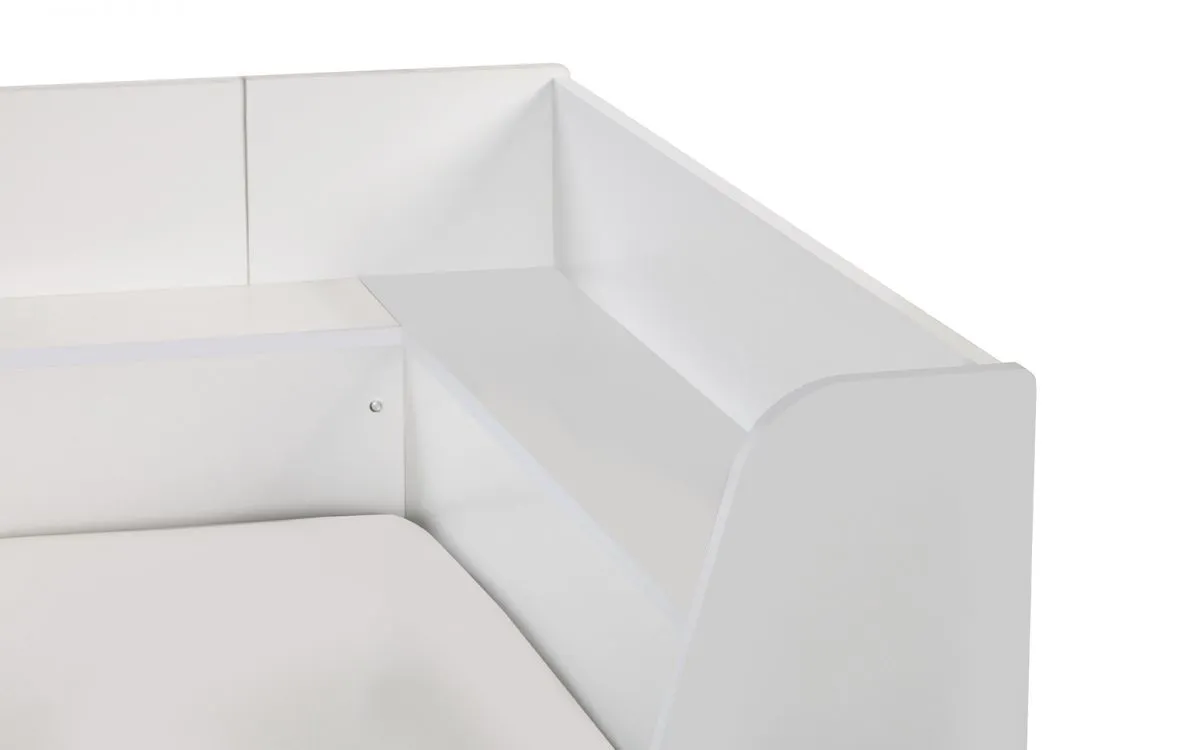 Julian Bowen Cyclone Daybed - White