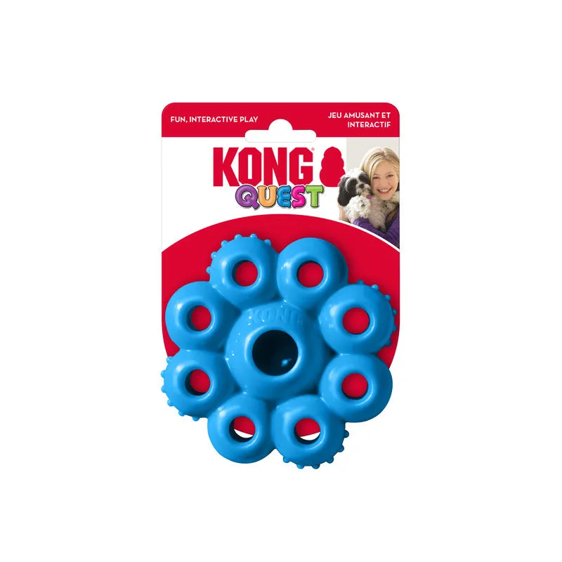 KONG | Dog Interactive Toy |  Quest Star Pods - Small