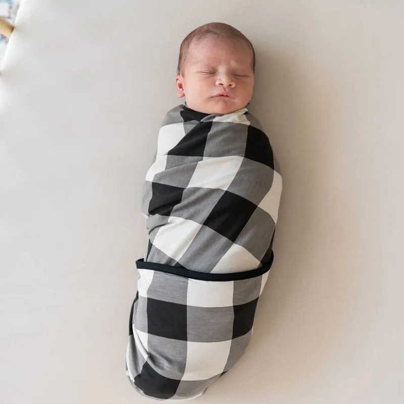 Kyte Baby Swaddle Blanket  - Midnight Plaid