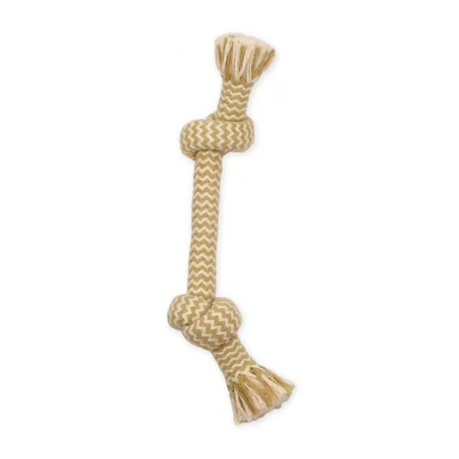 Mammoth Extra Peanut Butter 2 Knot Bone Dog Toy