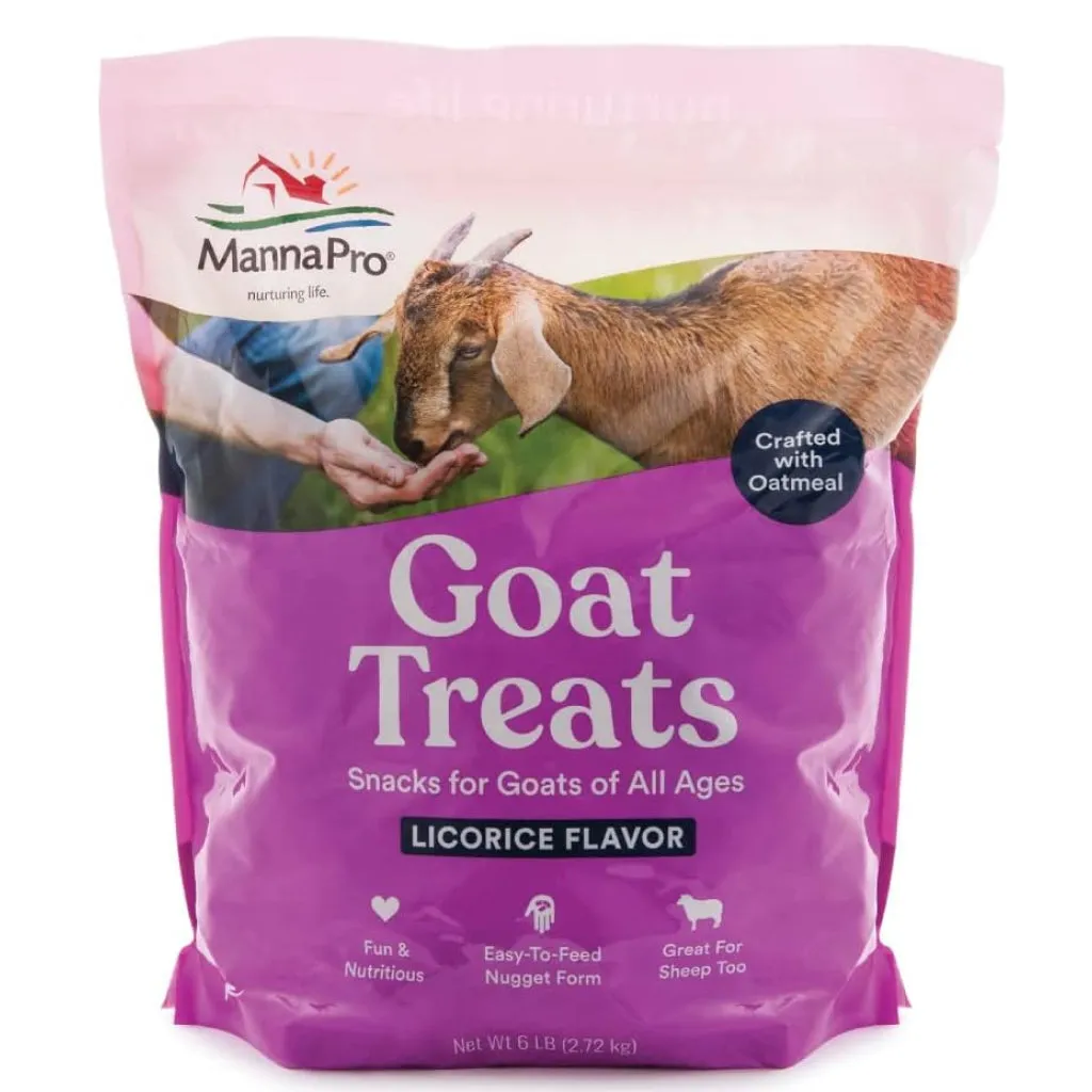 Manna Pro Licorice Flavor Goat Treats (6 lb)