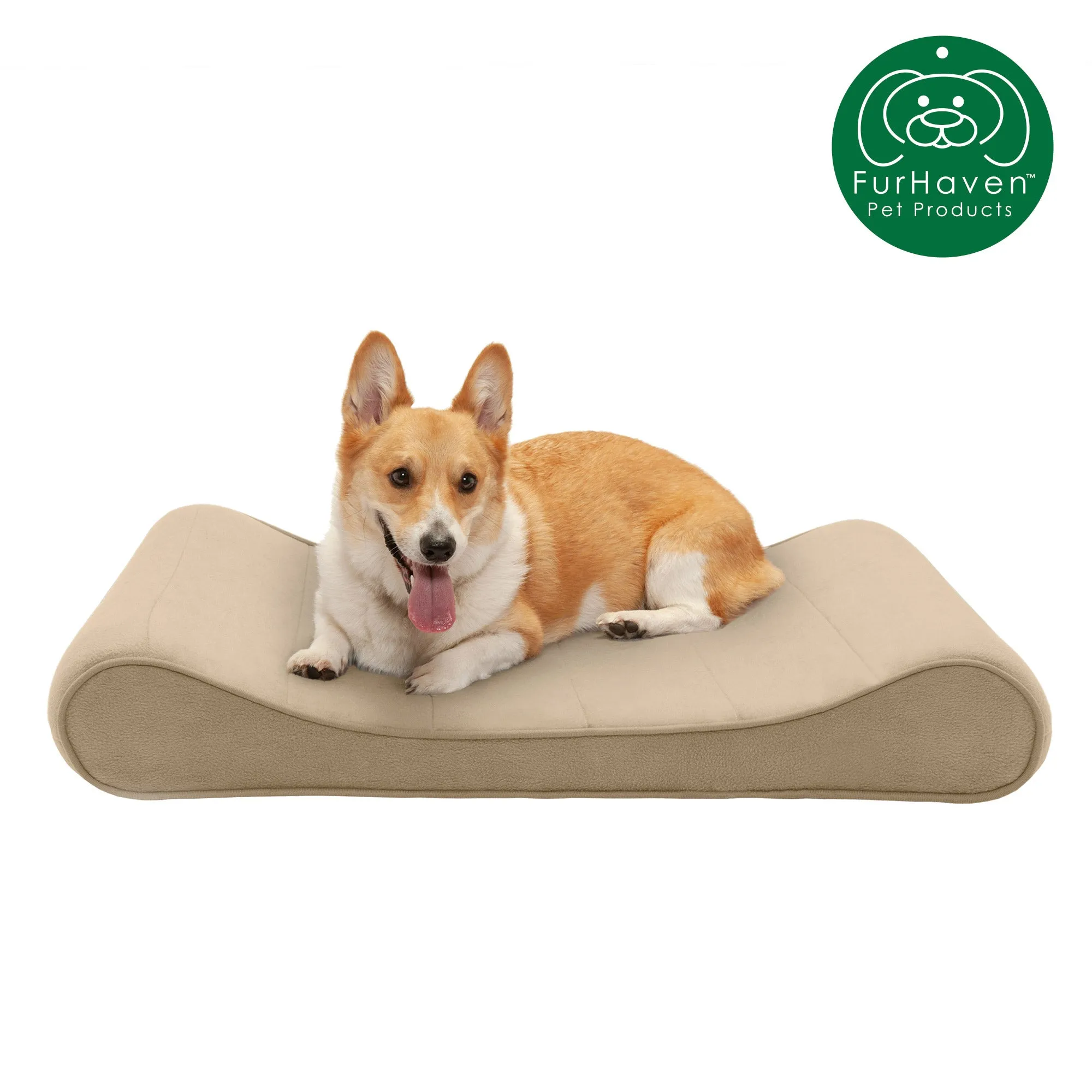 Memory Foam Microvelvet Luxe Lounger Pet Bed