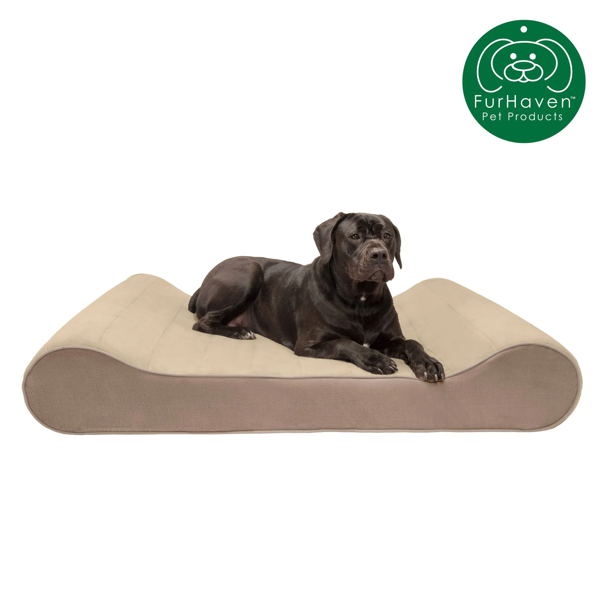 Memory Foam Microvelvet Luxe Lounger Pet Bed