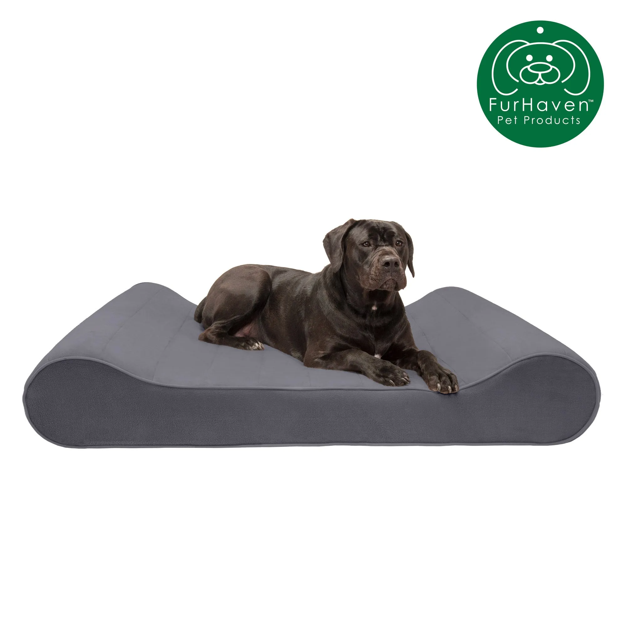 Memory Foam Microvelvet Luxe Lounger Pet Bed