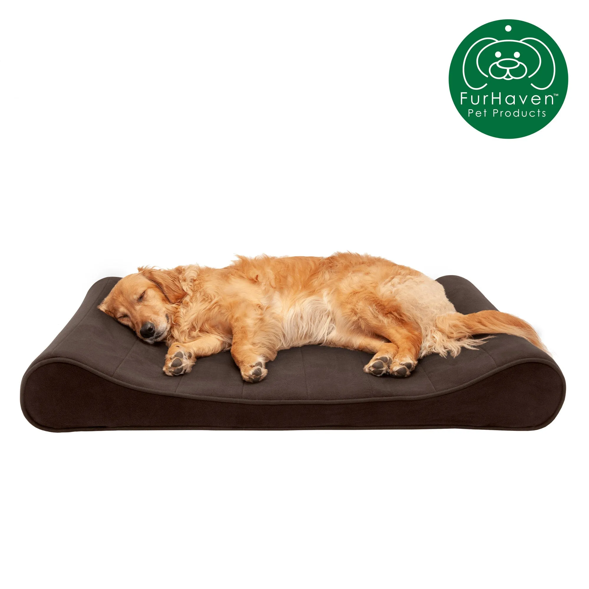 Memory Foam Microvelvet Luxe Lounger Pet Bed