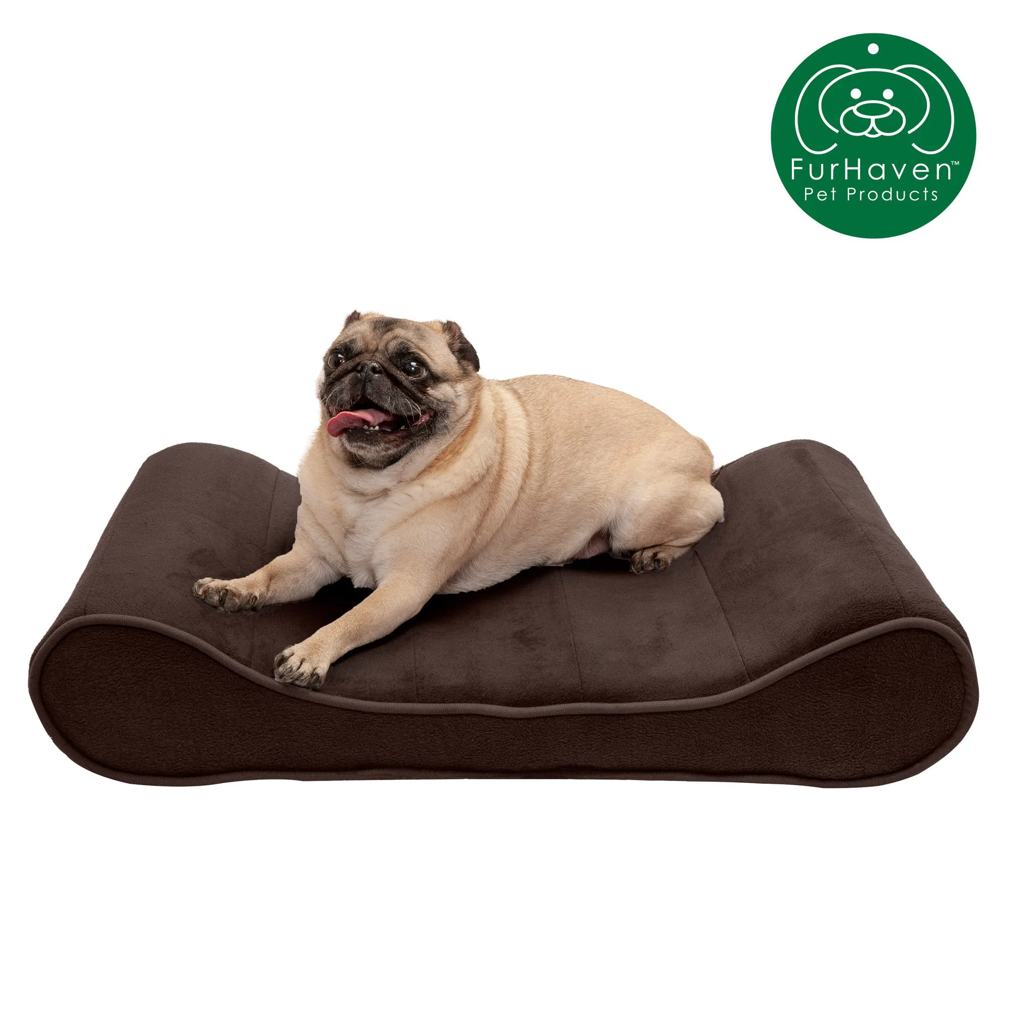 Memory Foam Microvelvet Luxe Lounger Pet Bed