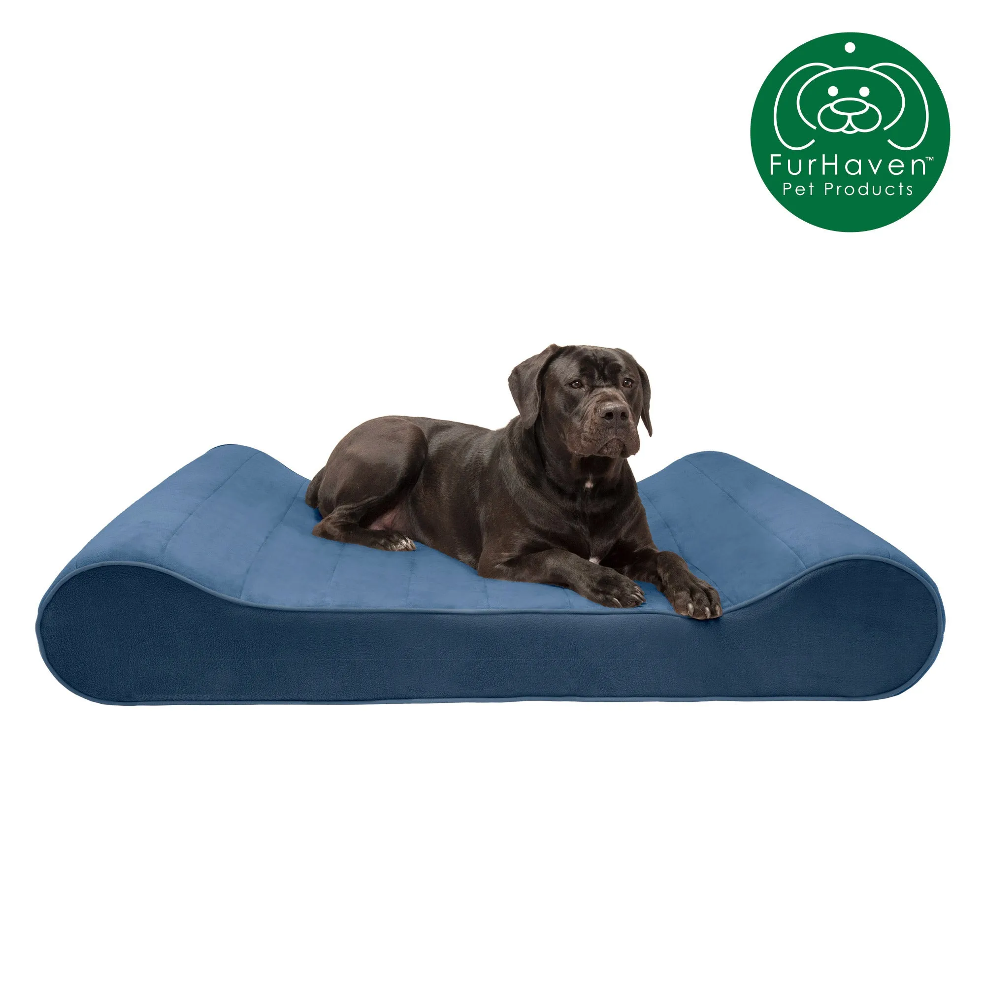 Memory Foam Microvelvet Luxe Lounger Pet Bed