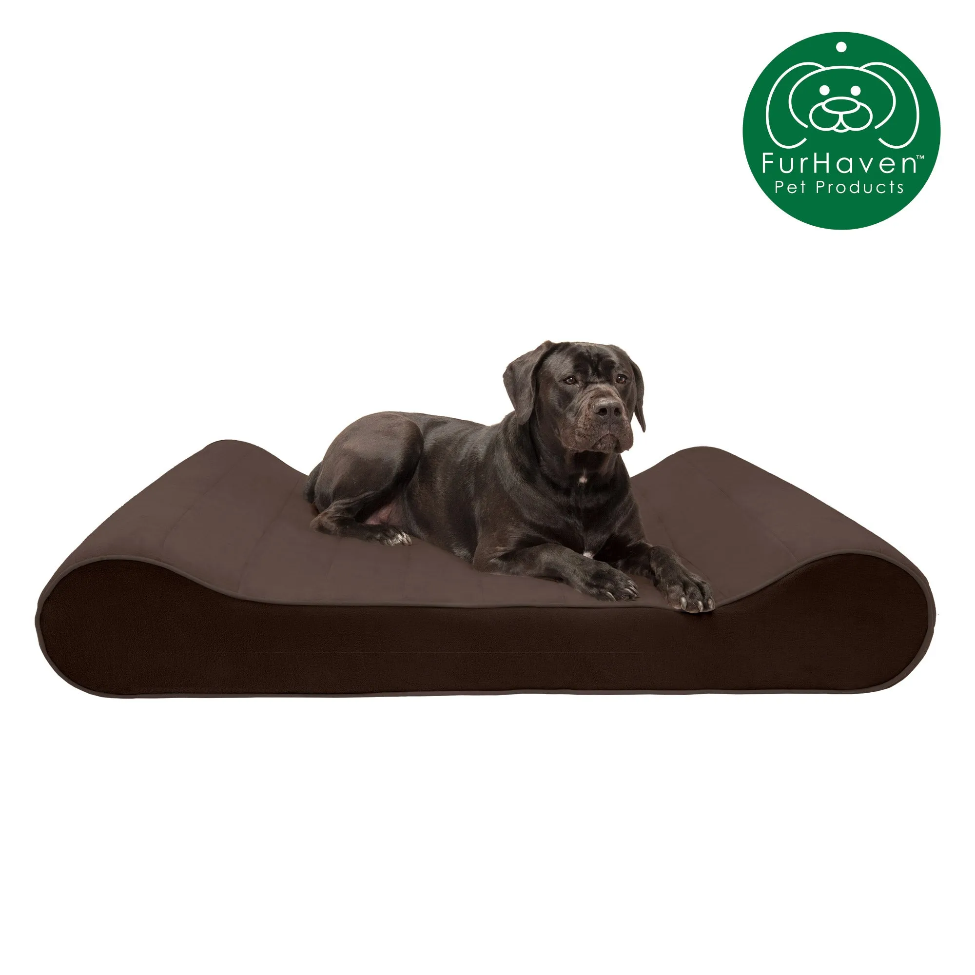 Memory Foam Microvelvet Luxe Lounger Pet Bed