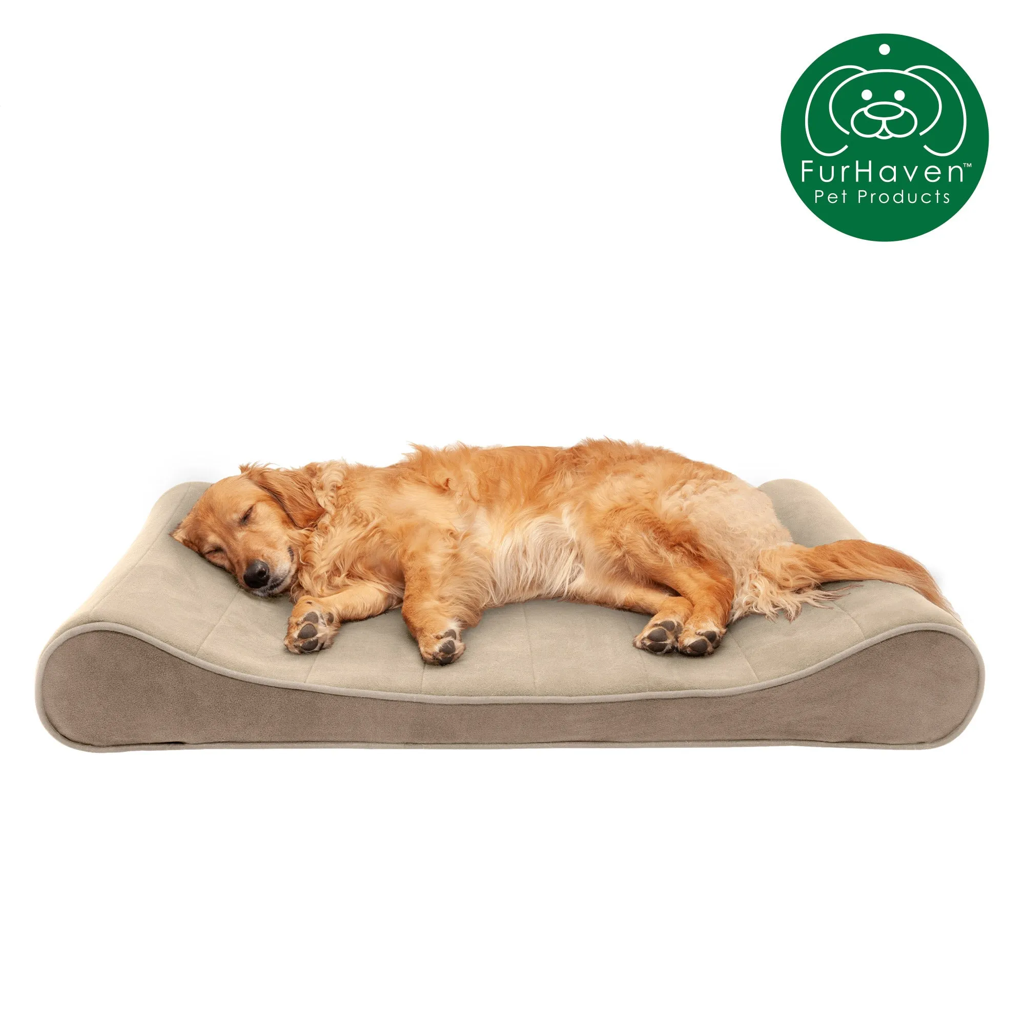 Memory Foam Microvelvet Luxe Lounger Pet Bed