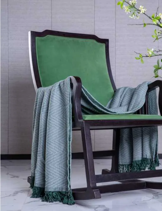 MERME BEST  DARK GREY THROWS AND BLANKETS- ANGIE HOMES