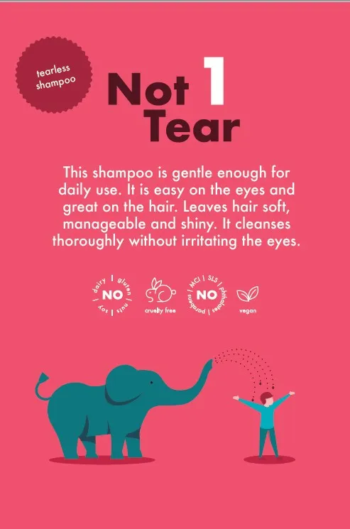 Not 1 Tear Tearless Shampoo