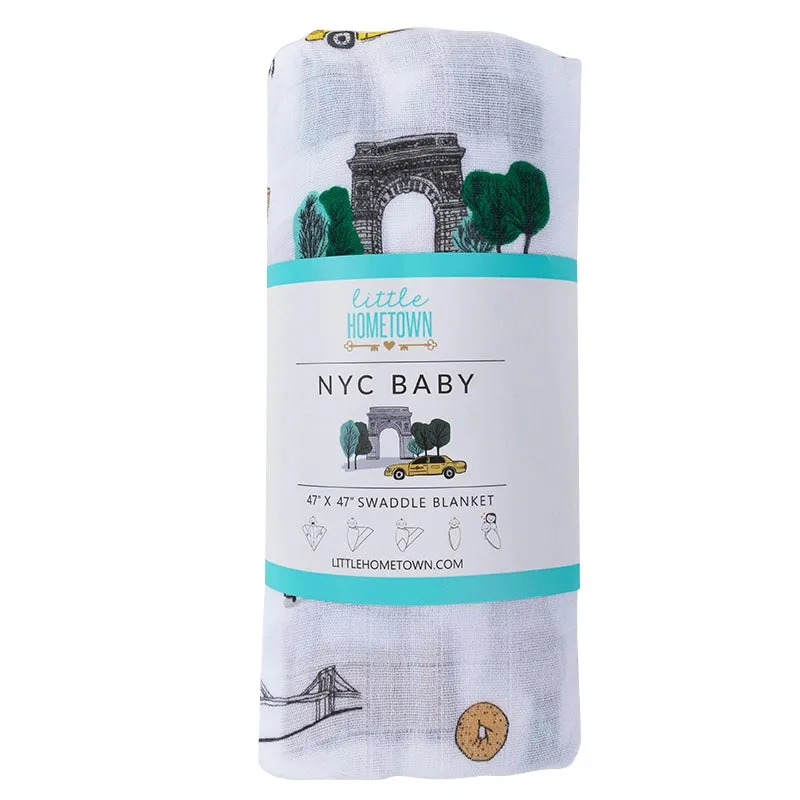 NY Swaddle Baby Blanket