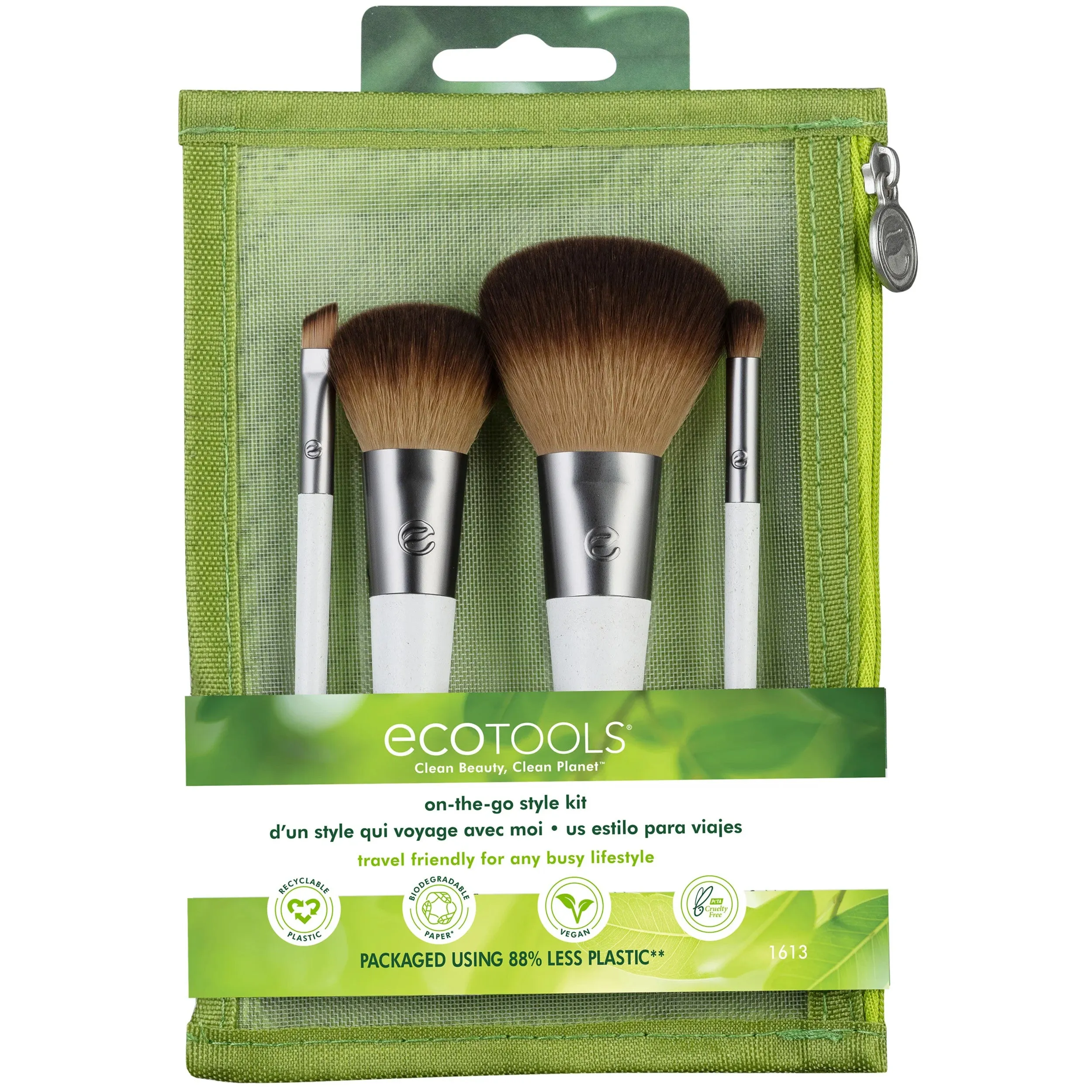 On The Go Style Brush 4 Piece Set