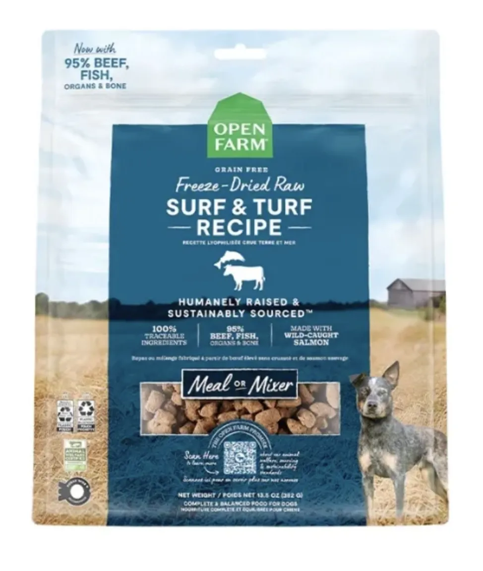 Open Farm Freeze Dried Surf&Turf