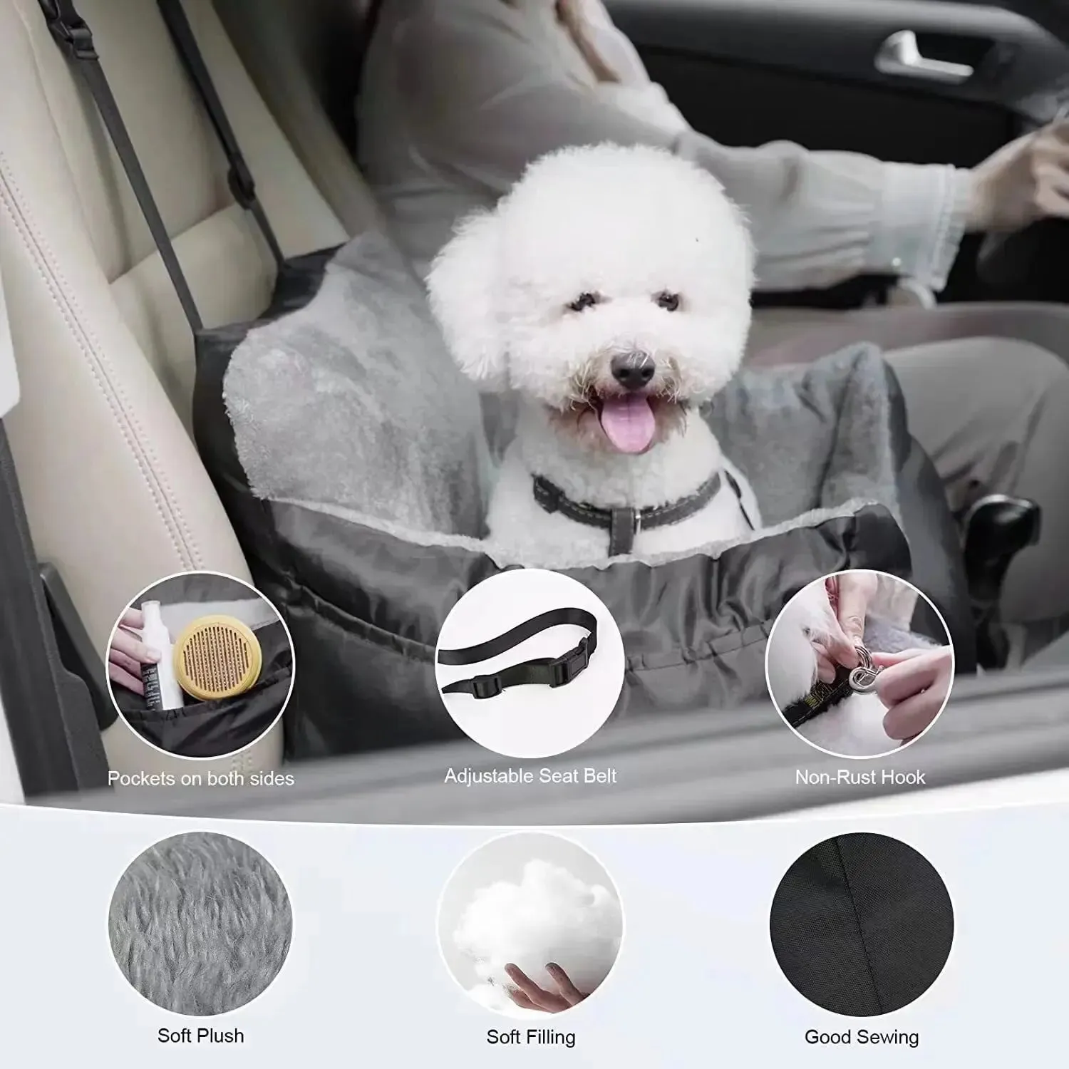 Pat and Pet Emporium | Pet Carriers | Pet Car Seat Medium Pets