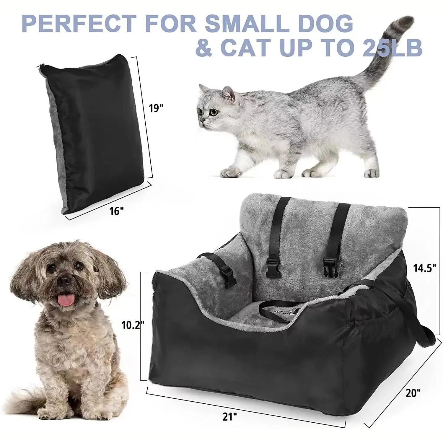 Pat and Pet Emporium | Pet Carriers | Pet Car Seat Medium Pets