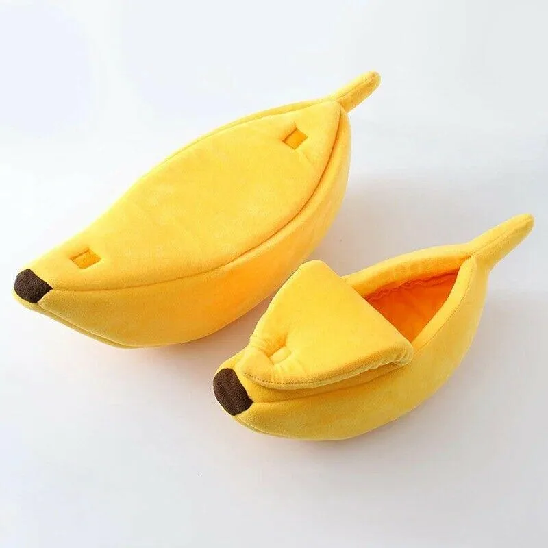 Pet Banana Calming Bed