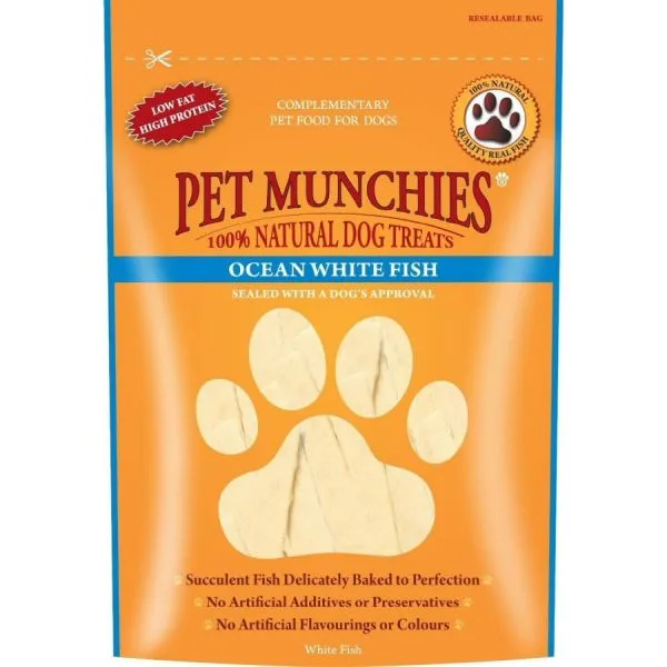 Pet Munchies 100g Ocean Fish Dog Treats