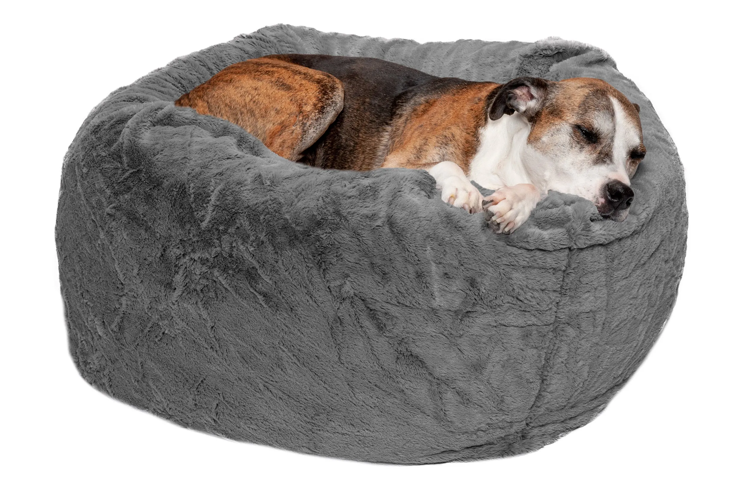 Plush Ball Dog Bed