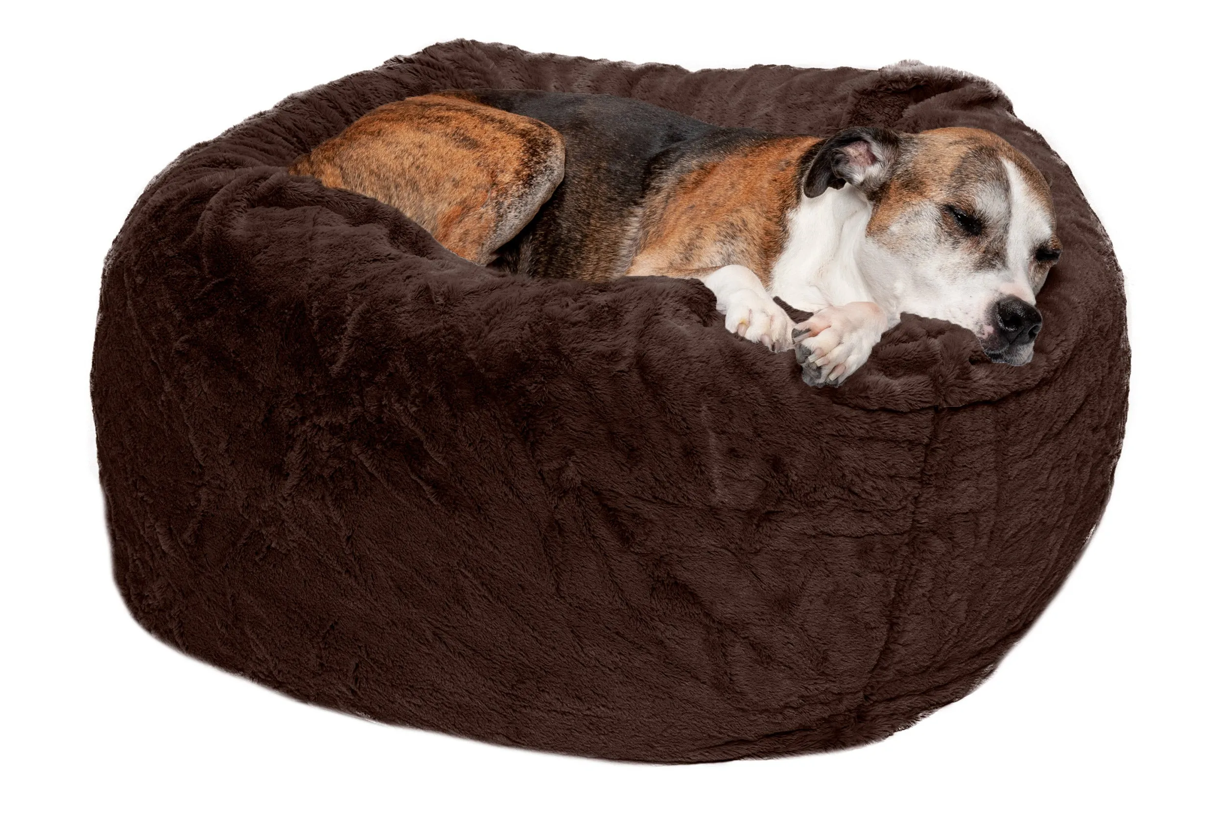 Plush Ball Dog Bed