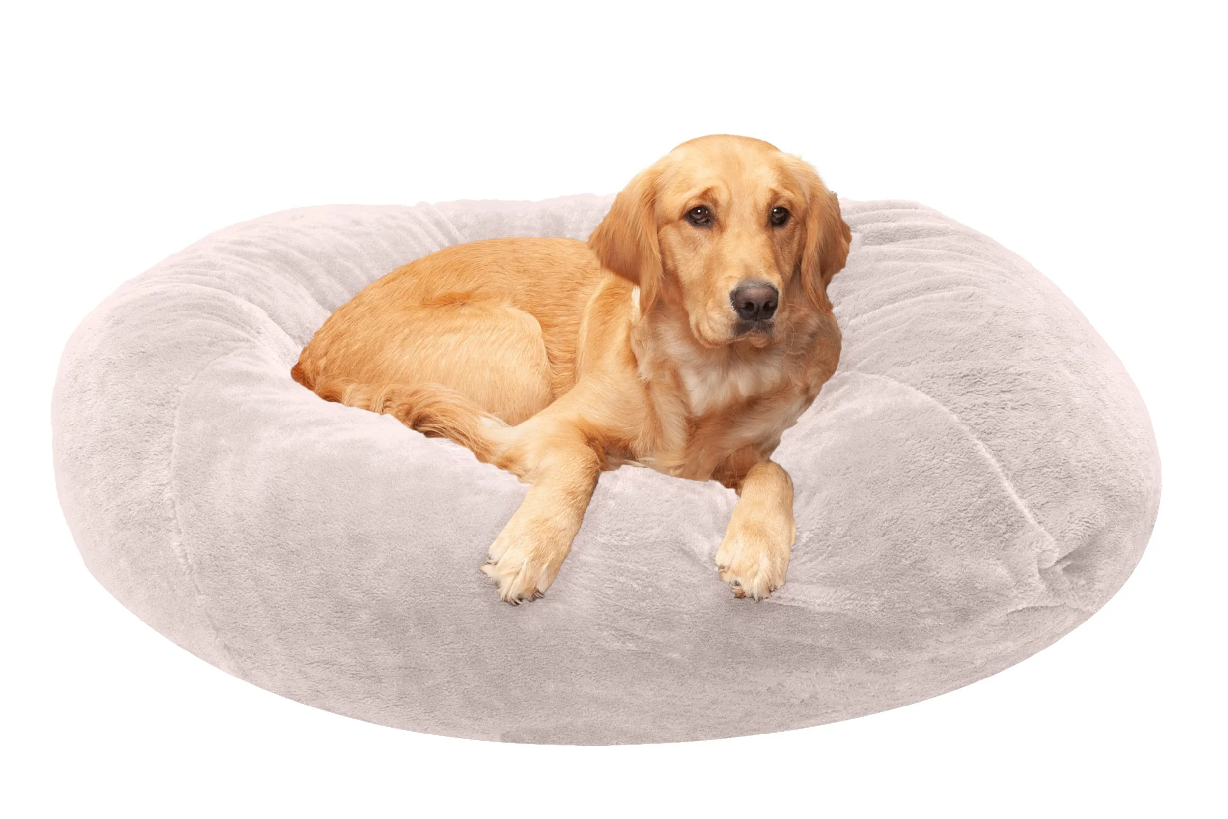 Plush Ball Dog Bed