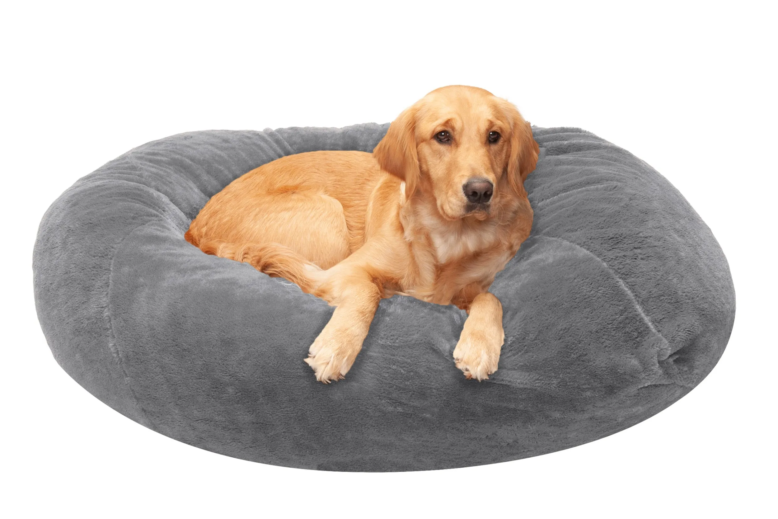 Plush Ball Dog Bed