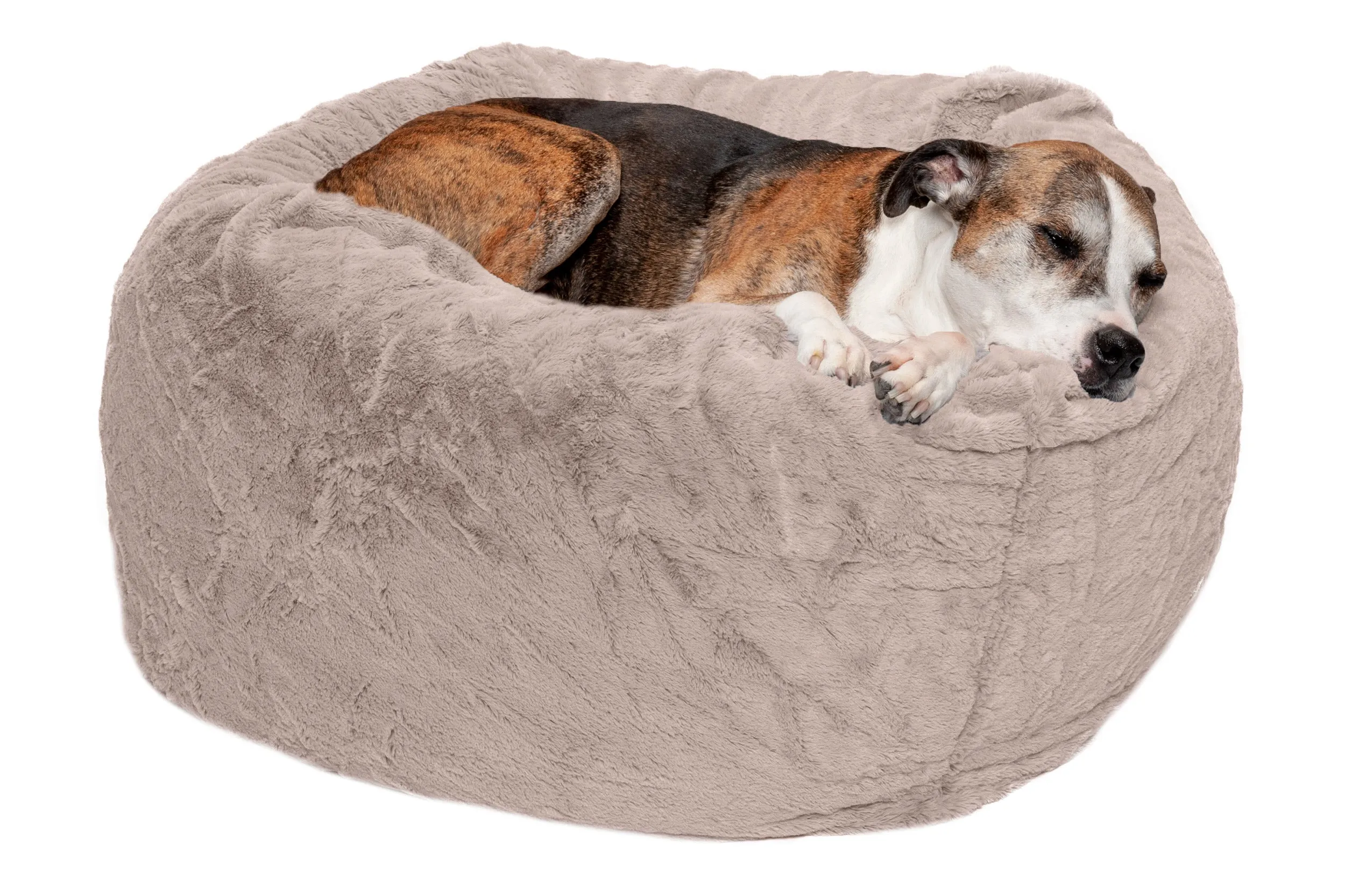 Plush Ball Dog Bed