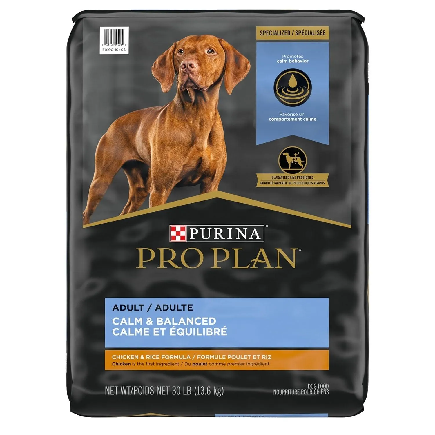 Purina Pro Plan Calm & Balanced Chicken & Rice Calming Dog Dry Food