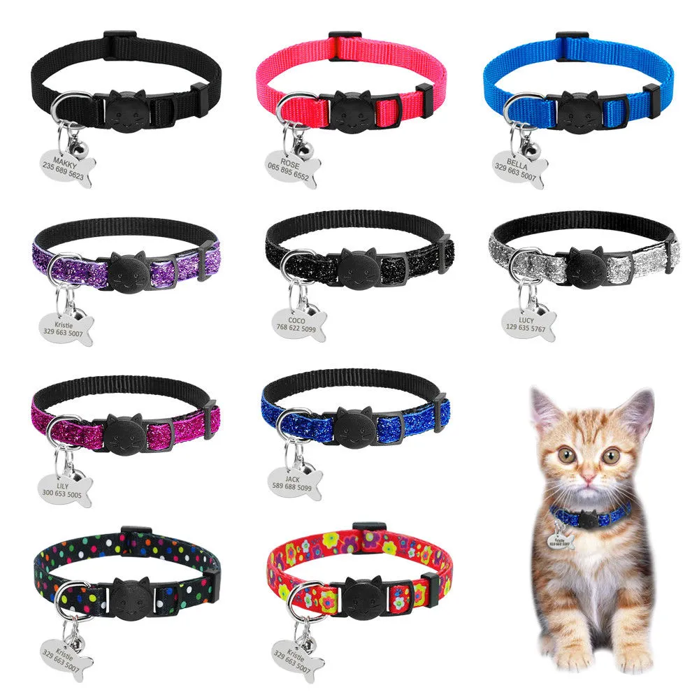 Quick Release Safety Cat Collars