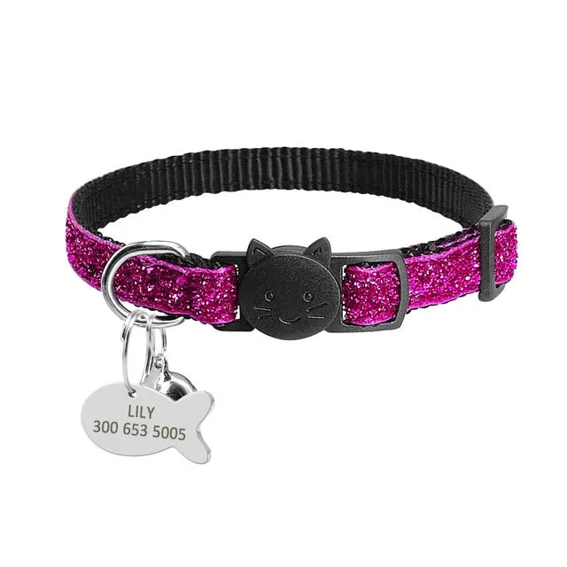 Quick Release Safety Cat Collars