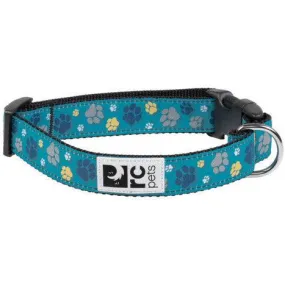 RC Adjustable Dog Clip Collar Fresh Tracks Teal