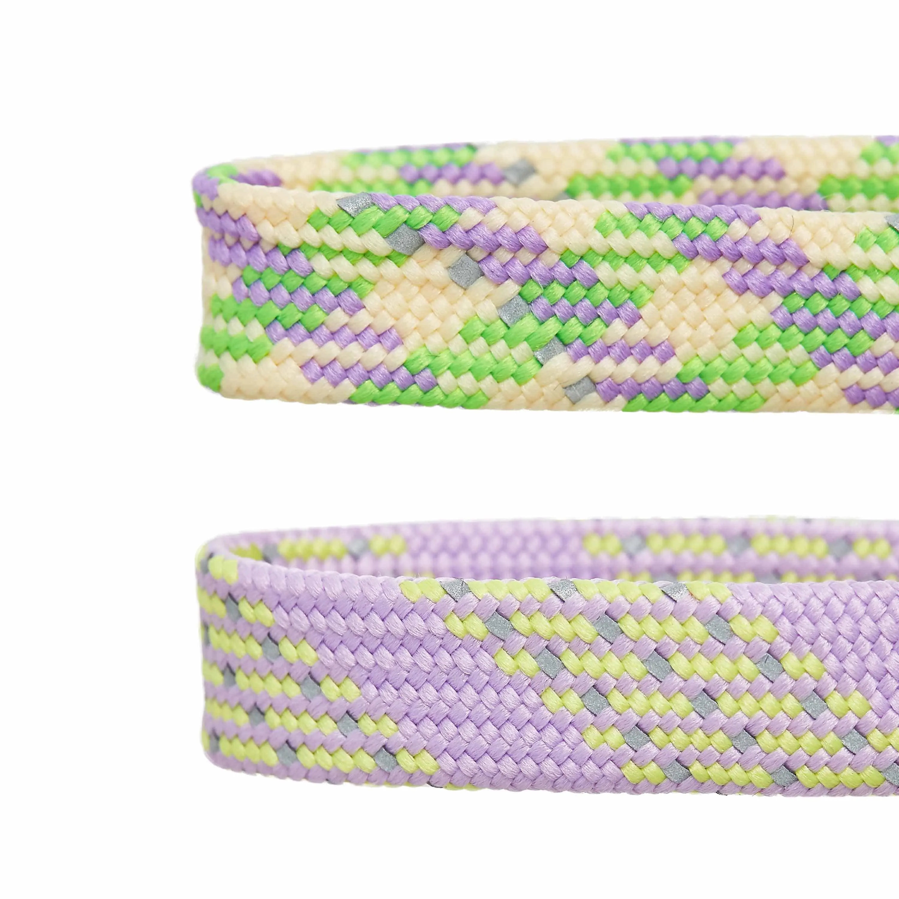 Reflective Striped Cat Collar, 2 Pack