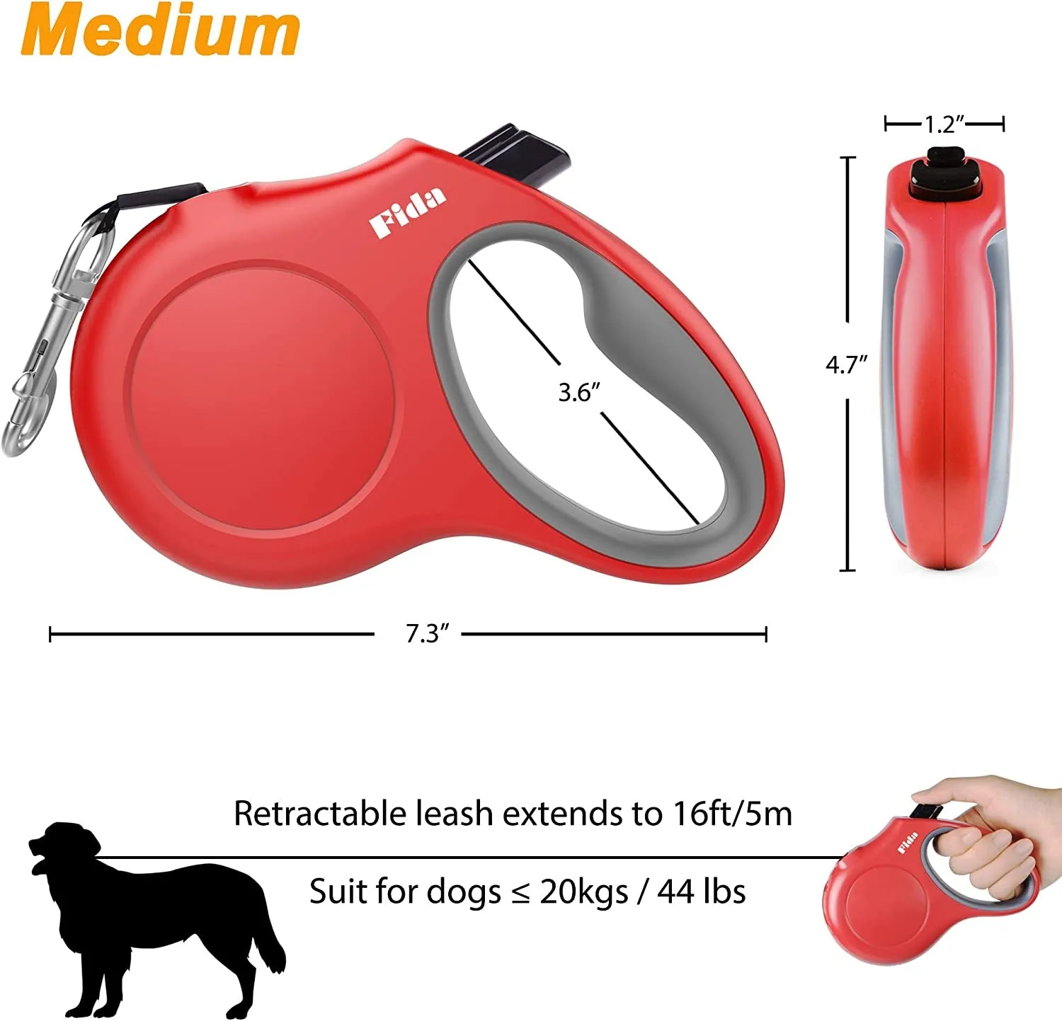 Retractable Dog Leash with Dispenser & Poop Bags - Meet Roaming Rover! 🐾🚶‍♀️