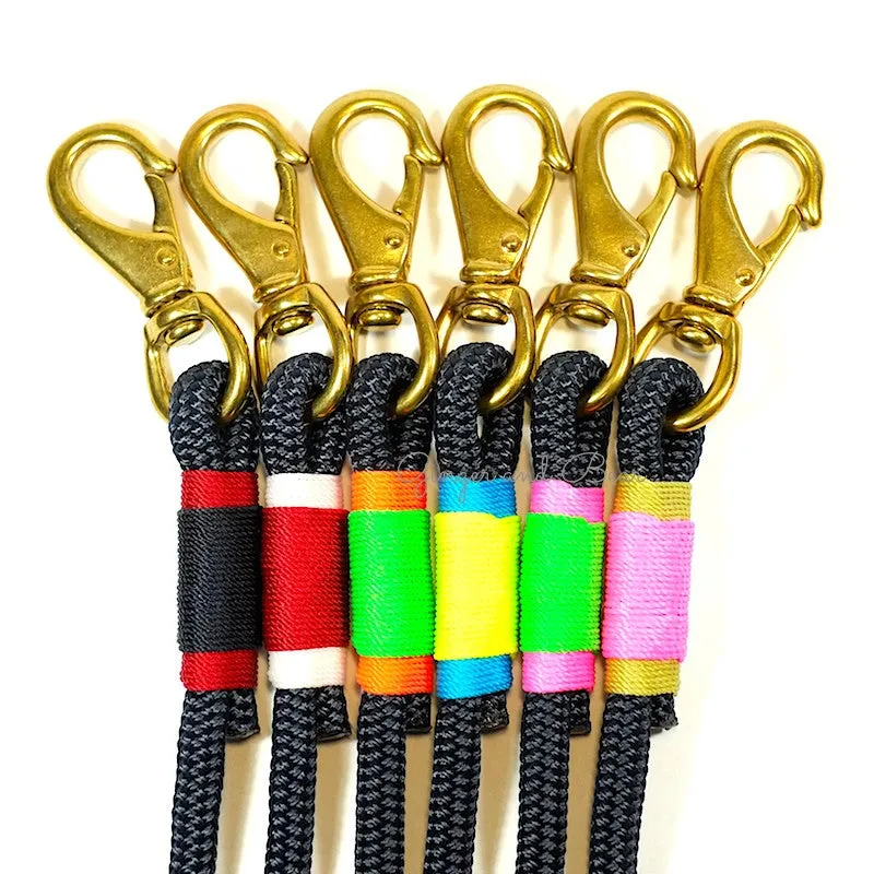 Rugged Hudson Leash: Watermelon, Navy