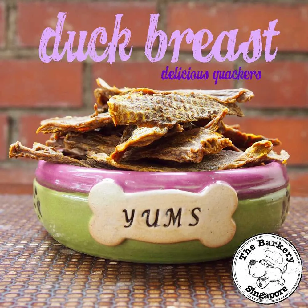 The Barkery Duck Breast Dehydrated Dog Treats