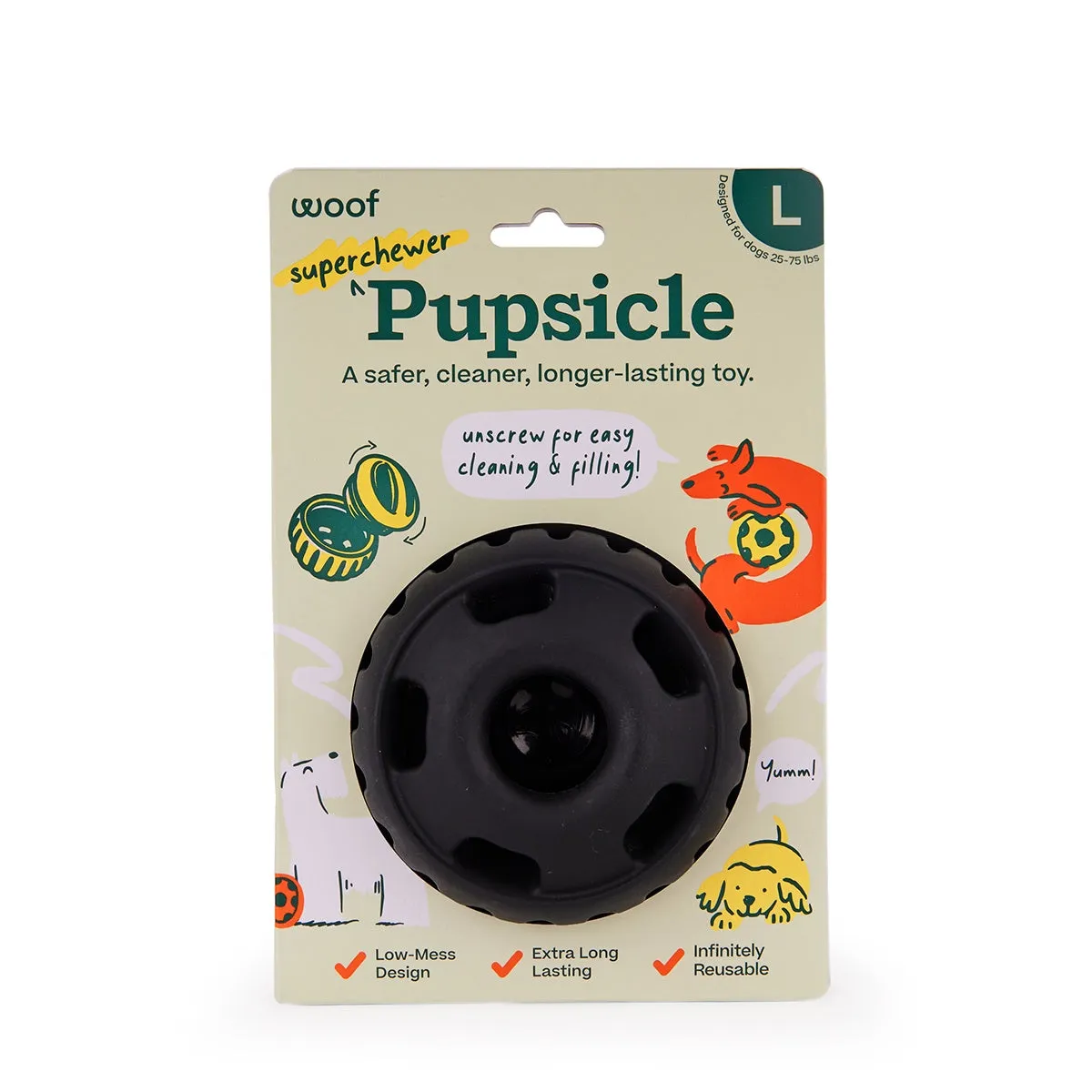 The Pupsicle 'Power Chewer' Treat Toy