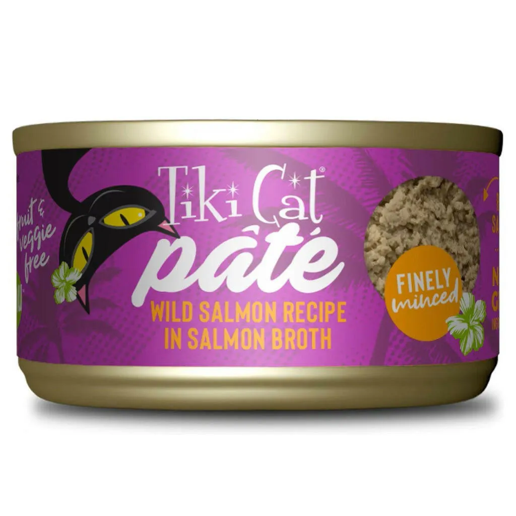 Tiki Cat Luau Wild Salmon Pate (2.8 oz x 12 cans)