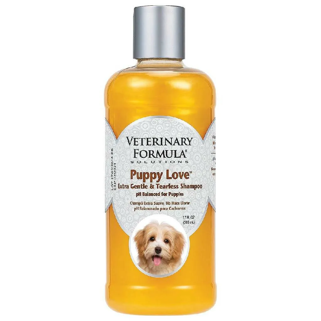 Veterinary Formula Solutions Puppy Love Gentle & Tearless Shampoo For Dogs & Cats (17 oz)