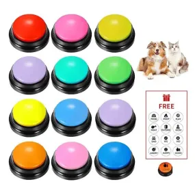 Voice Recording Button Dog Training Toy