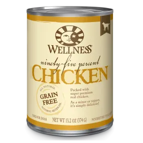 Wellness 95% Chicken & Grain Free Topper For Dogs 13.2oz