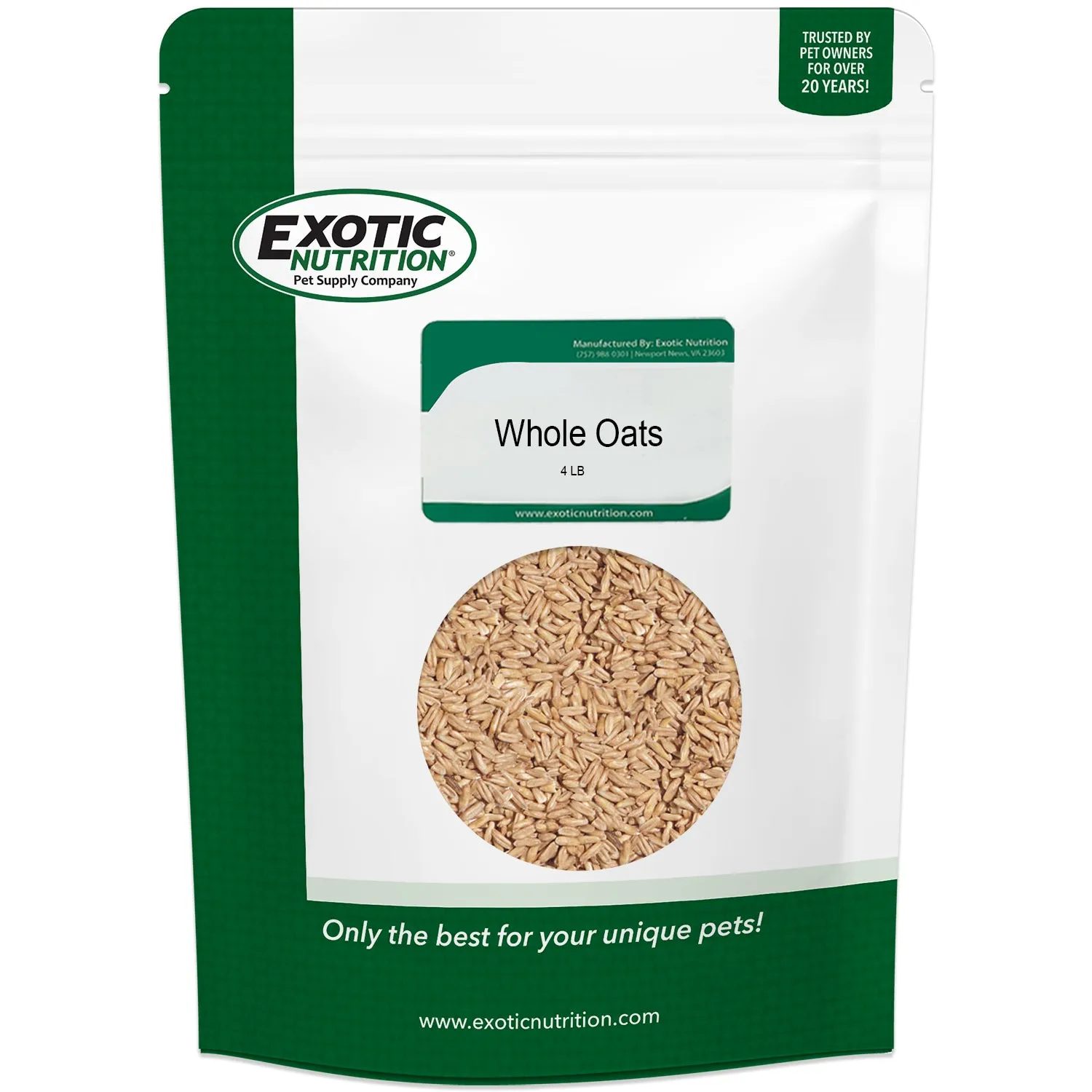 Whole Oats 4 lb