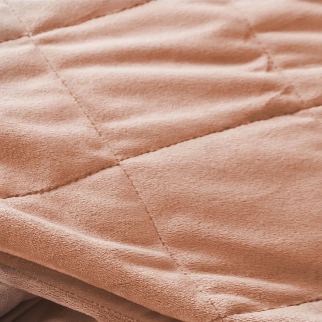 Winston Weighted Soft Blanket 7KG Anti-Anxiety Gravity - Pink